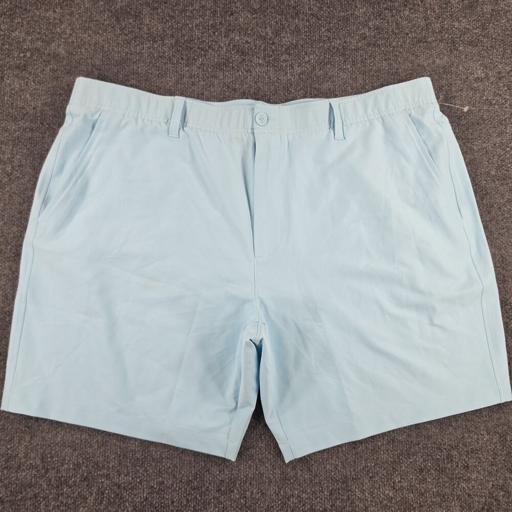 Under Armour UA Drive Men's Golf Shorts Size 44 8" Inseam Light Blue Stretch